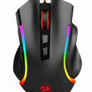 REDRAGON Ενσύρματο Gaming ποντίκι Griffin, 8 πλήκτρα, 7200DPI, μαύρο