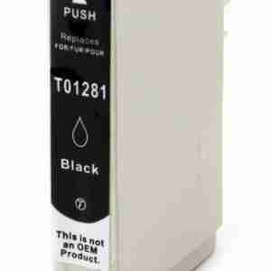 Συμβατό InkJet για Epson T1281, 13ml, Black