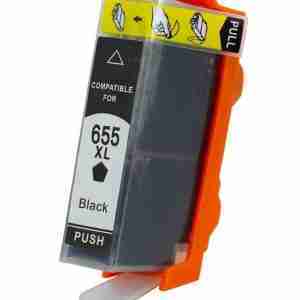 Συμβατό Inkjet για HP, 655, 21.6ml, Black