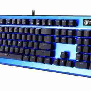 SADES Ενσύρματο πληκτρολόγιο K13 Sickle, μηχανικό, RGB Side, Red switch
