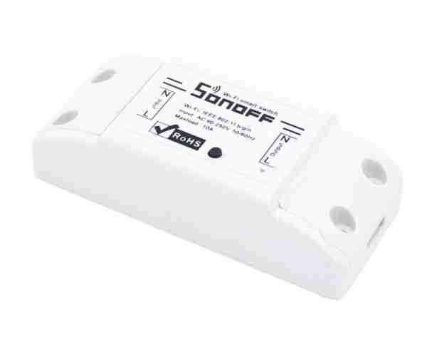 SONOFF Smart Ασύρματος Διακόπτης Basic, Wifi, 10A, λευκό