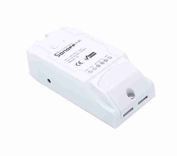 SONOFF Smart Διακόπτης Dual, 2 θέσεων, 16A, WiFi, λευκό