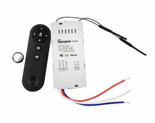 SONOFF Smart Control για ανεμιστήρα οροφής IFAN02, WiFi, 1250W