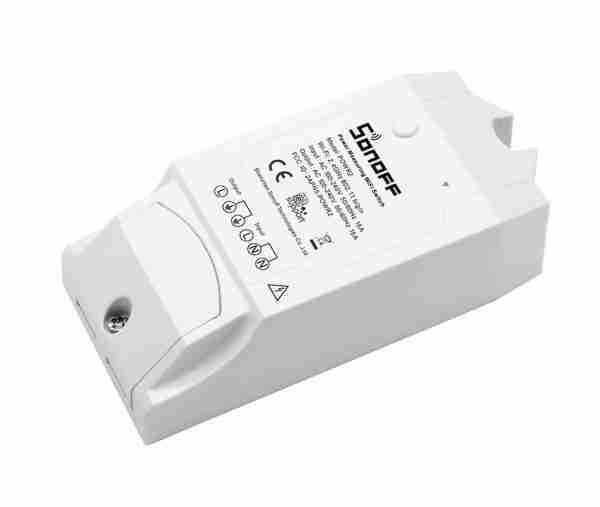 SONOFF Smart Διακόπτης παρακολούθησης ισχύος POW R2, Wi-Fi, 15A, λευκός