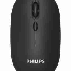 PHILIPS ασύρματο ποντίκι SPK7203, 1600DPI, 4 πλήκτρα, μαύρο