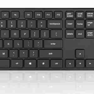 PHILIPS set ποντίκι & πληκτρολόγιο SPT6103, ασύρματο, αθόρυβο, μαύρο
