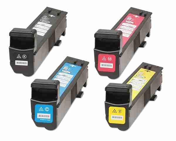 HP used set of OEM toner CM6040, +80%