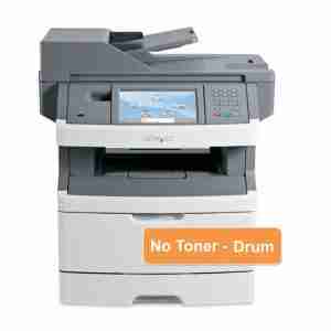 LEXMARK used MFP Printer X466de, Mono, Laser, no drum/toner