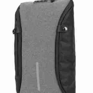 ARCTIC HUNTER τσάντα crossbody XB00046-DG, αδιάβροχη, lock, σκούρο γκρι