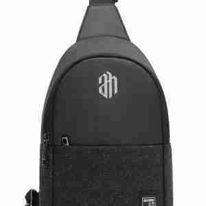 ARCTIC HUNTER τσάντα Crossbody XB00064-BK, αδιάβροχη, μαύρη