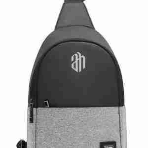 ARCTIC HUNTER τσάντα Crossbody XB00064-LG, αδιάβροχη, ανοιχτό γκρί