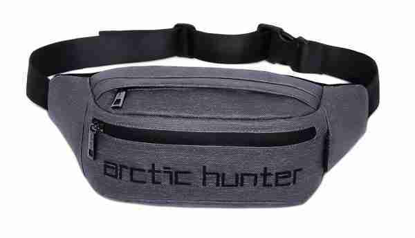ARCTIC HUNTER τσάντα μέσης YB14000-1-DG, αδιάβροχη, σκούρο γκρί