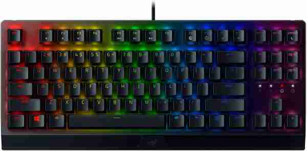 Razer BLACKWIDOW V3 TENKEYLESS Mechanical Gaming Keyboard US Layout - Green Switches