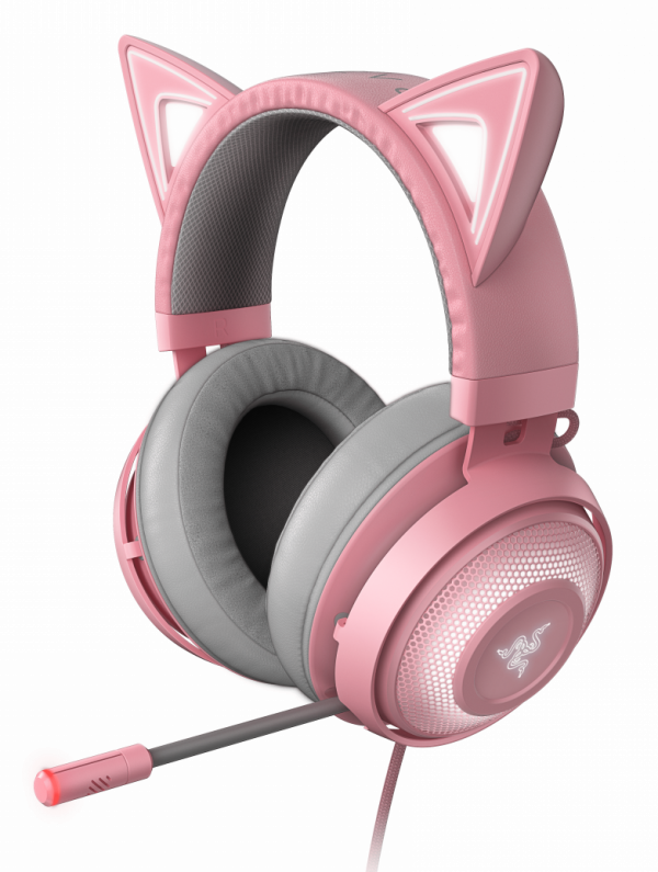 Razer KRAKEN KITTY QUARTZ - Chroma USB Gaming Headset