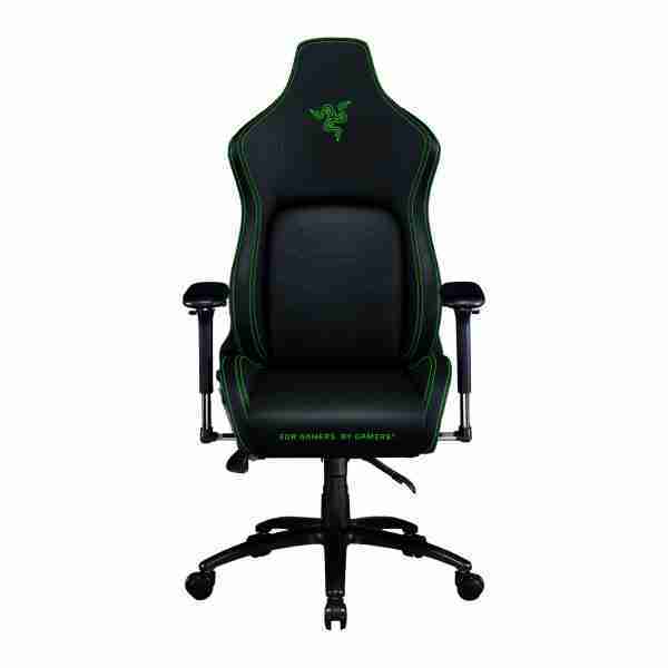 Razer ISKUR Green Gaming Chair with Built-In Lumbar Support