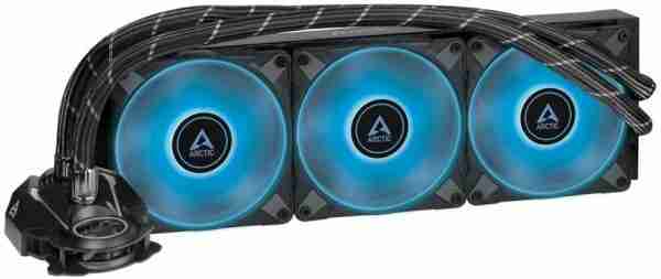 Arctic Liquid Freezer II 360mm RGB Black AIO CPU Liquid Cooler Closed Loop
