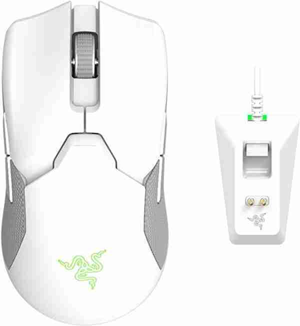 Razer VIPER ULTIMATE MERCURY & CHARGE DOCK - Wireless Optical RGB Gaming Mouse Chroma
