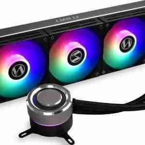 Lian Li Galahad 360 Black Liquid CPU Cooler - 360mm RGB water Cooler