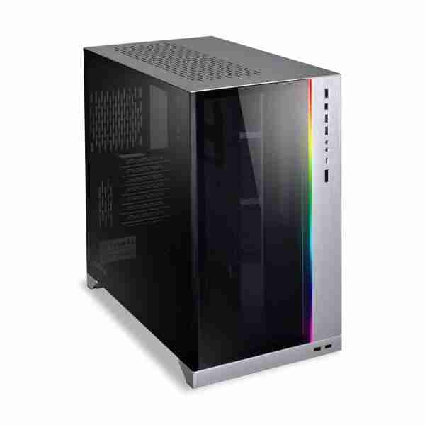 Lian Li PC-O11 Dynamic XL ROG Certify Silver - Black E-ATX / ATX / M-ATX (steel & aluminium) PC Case - Image 3