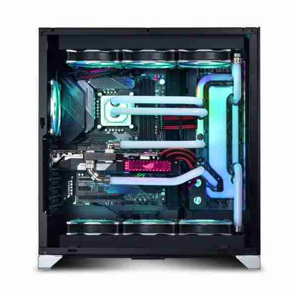 Lian Li PC-O11 Dynamic XL ROG Certify Silver - Black E-ATX / ATX / M-ATX (steel & aluminium) PC Case - Image 5