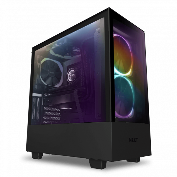 H510 Elite Black Black HERO System rgb lighting