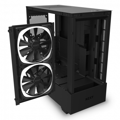 H510 Elite Black Fan bracket out