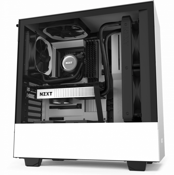 H510 White Black Main w System