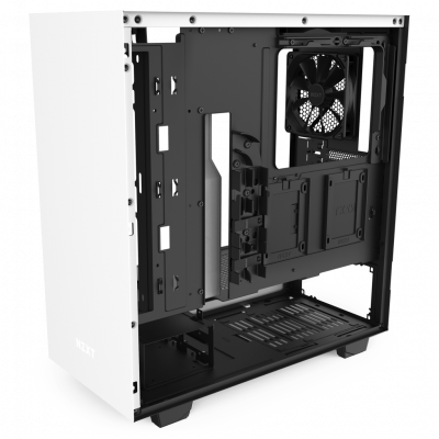 H510-WhiteBlack-open-sidefront-34 1 H510 WhiteBlack open sidefront 34