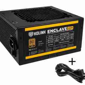 Kolink Enclave 80 PLUS Gold PSU modular 700 Watt PC Power Supply - With Cable