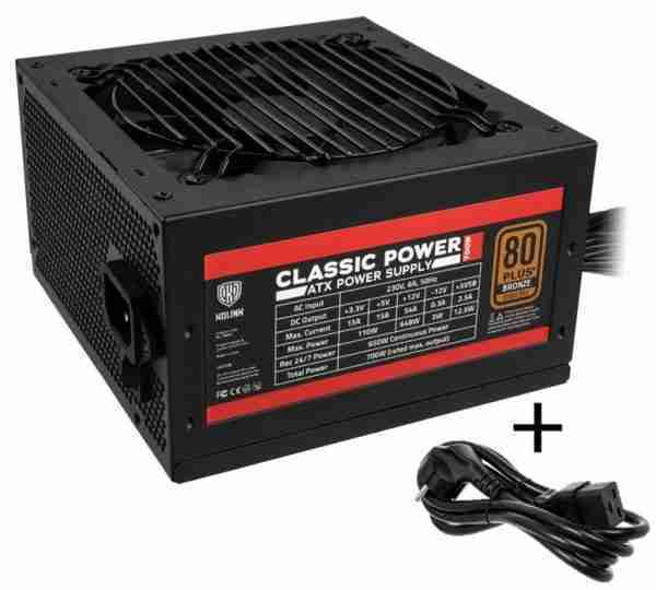 Kolink Classic Power 80 PLUS Bronze PSU 700 Watt PC Power Supply - With Cable