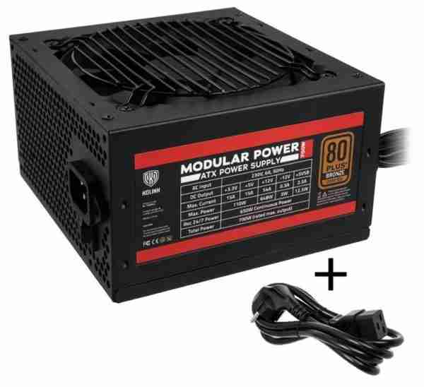 Kolink Modular Power 80 PLUS Bronze PSU 700 Watt PC Power Supply - With Cable