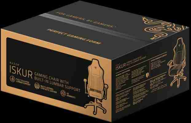 Razer Iskur 3D Box Front