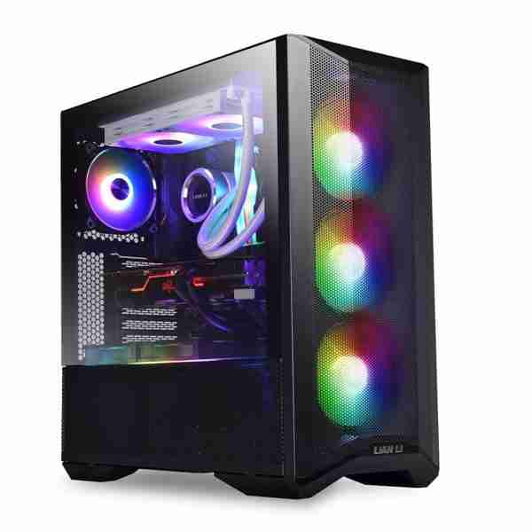 Lian Li Lancool II Mesh Black - Black  ( 3 x 120mm aRGB fans included) PC Case