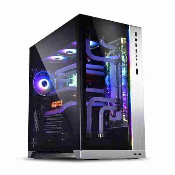 Lian Li PC-O11 Dynamic XL ROG Certify Silver - Black E-ATX / ATX / M-ATX (steel & aluminium) PC Case