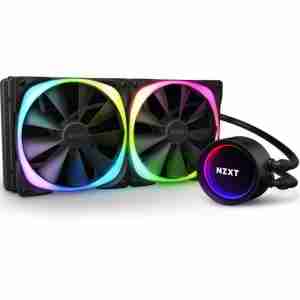 NZXT KRAKEN X63 & RGB FANS (280mm)  Variable Speed Liquid Cooler - Includes AM4 Bracket