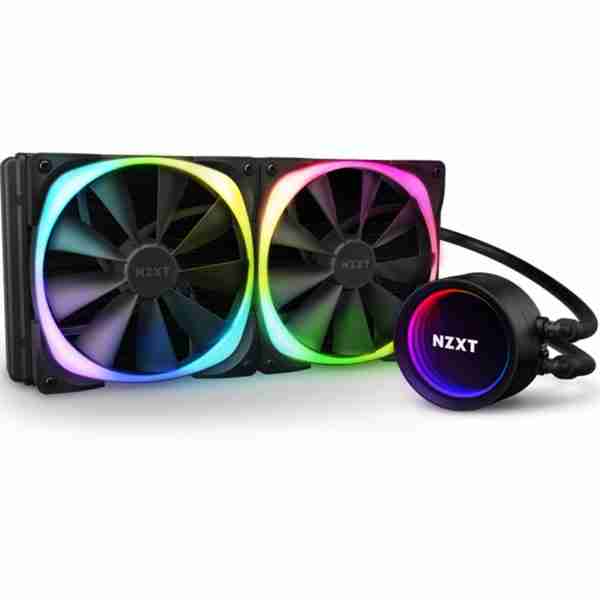 NZXT KRAKEN X63 & RGB FANS (280mm)  Variable Speed Liquid Cooler - Includes AM4 Bracket
