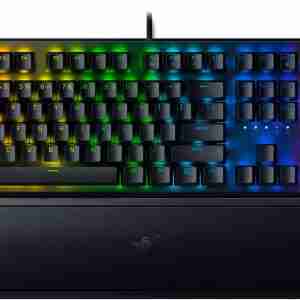 Razer BLACKWIDOW V3 - Mechanical Keyboard (Green Switch) - Wrist Rest - US Layout