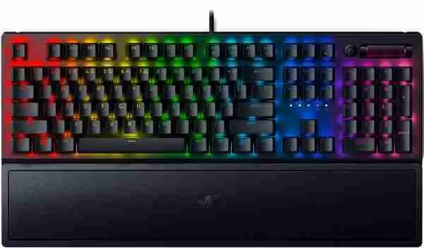 Razer BLACKWIDOW V3 - Mechanical Keyboard (Green Switch) - Wrist Rest - US Layout