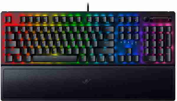 Razer BLACKWIDOW V3 - Mechanical Keyboard (Green Switch) - Wrist Rest - GR Layout