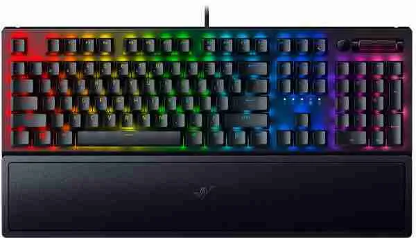 Razer BLACKWIDOW V3 - Mechanical Keyboard (Green Switch) - Wrist Rest - GR Layout