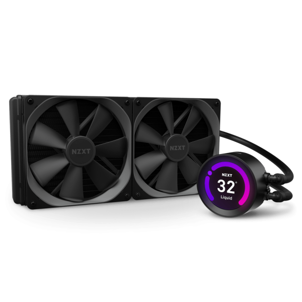 NZXT Kraken Z63 (280mm) RGB Variable Speed Liquid Cooler - (Includes AM4 Bracket & Hue 2)