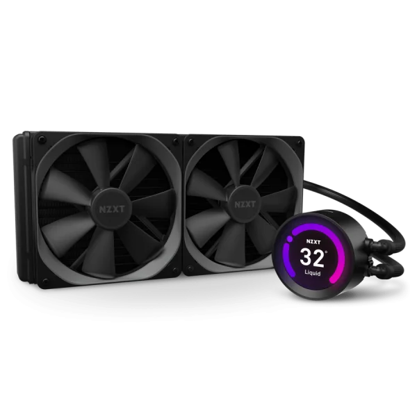 NZXT Kraken Z63 (280mm) RGB Variable Speed Liquid Cooler - (Includes AM4 Bracket & Hue 2)