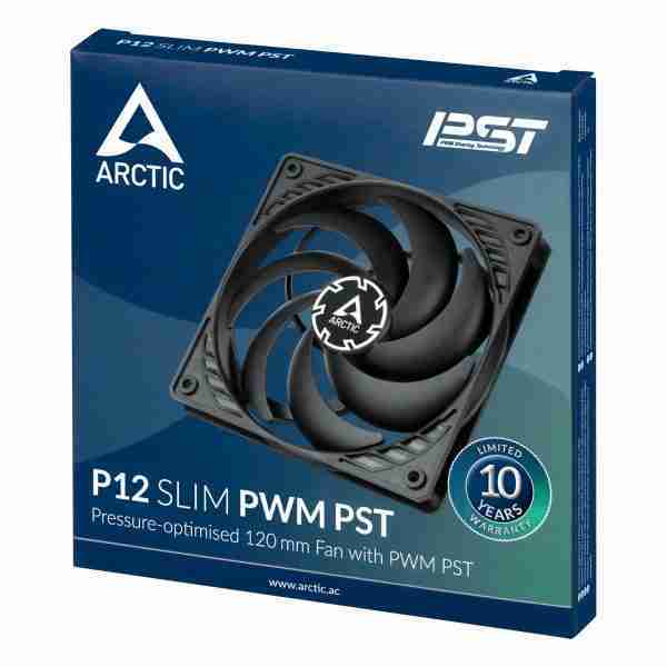 ο P12 Slim PWM PST έχει βάθος εγκατάστασης μόνο 15 mm. Αυτό το καθιστά έναν ιδανικό ανεμιστήρα για Small Form Factor PC Builds