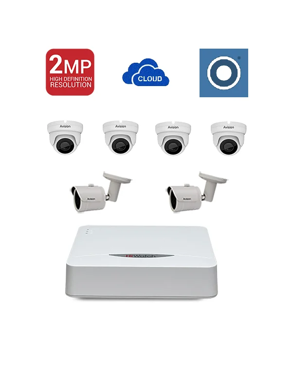 KIT 4 CCTV