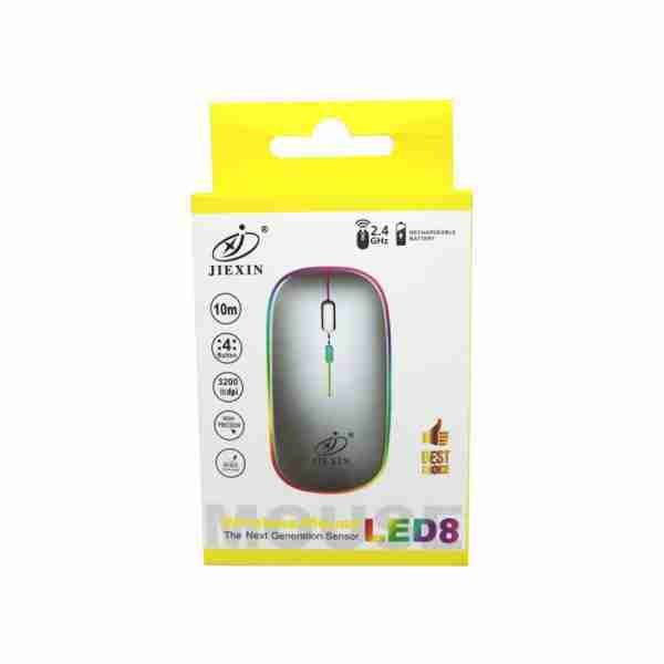 rgb rechargable wireless mouse