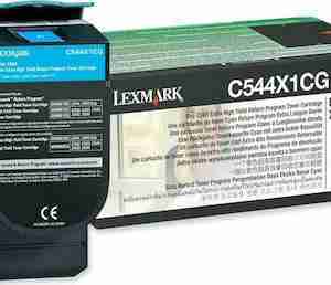 Lexmark C544X1CG Toner Κυανό Extra High Yield 4000 Σελίδων