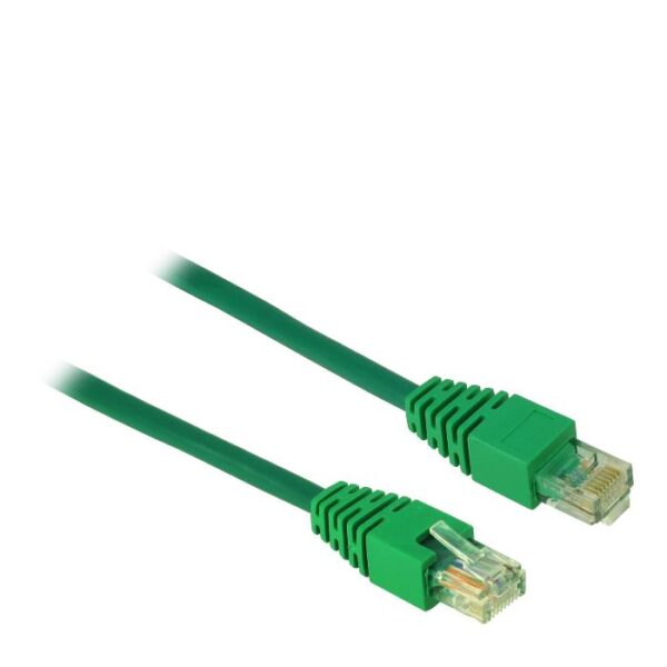 Cable UTP patch CAT5 2.5m Bulk Inter-Tech Green