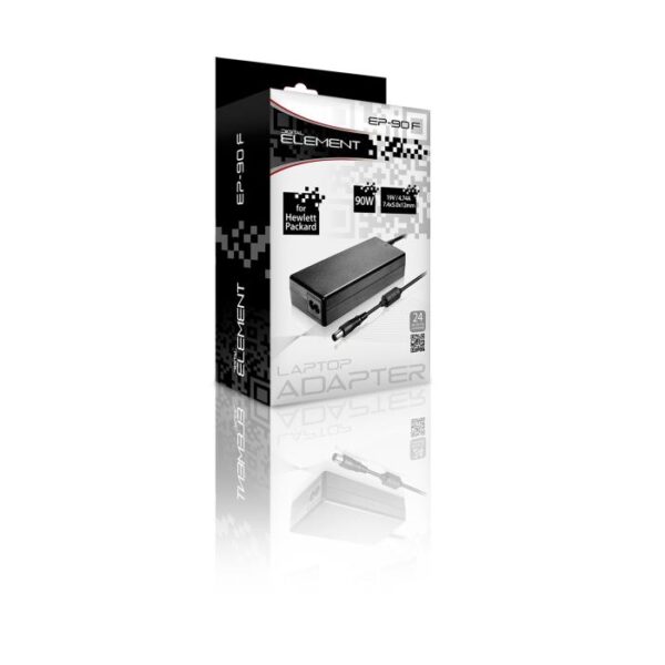 Notebook Adaptor 90W Element HP 19V 7,4 x 5,0 x 12 - Image 2
