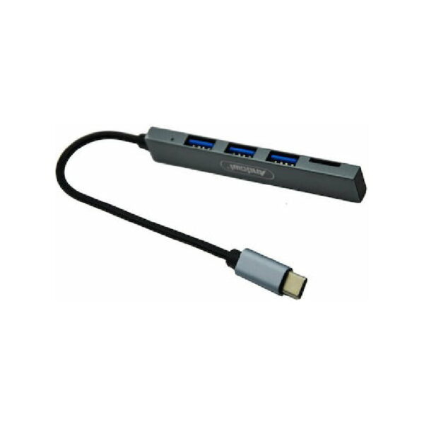 Andowl USB 3.0 Hub 3 Θυρών με σύνδεση USB-C