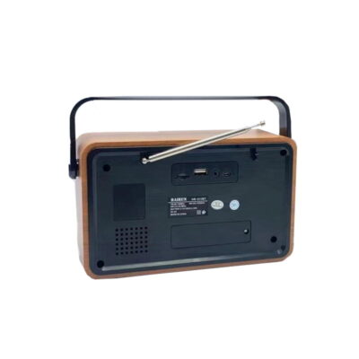 Hairun Retro Επιτραπέζιο Ραδιόφωνο Επαναφορτιζόμενο με Bluetooth HR511BT Radio 2